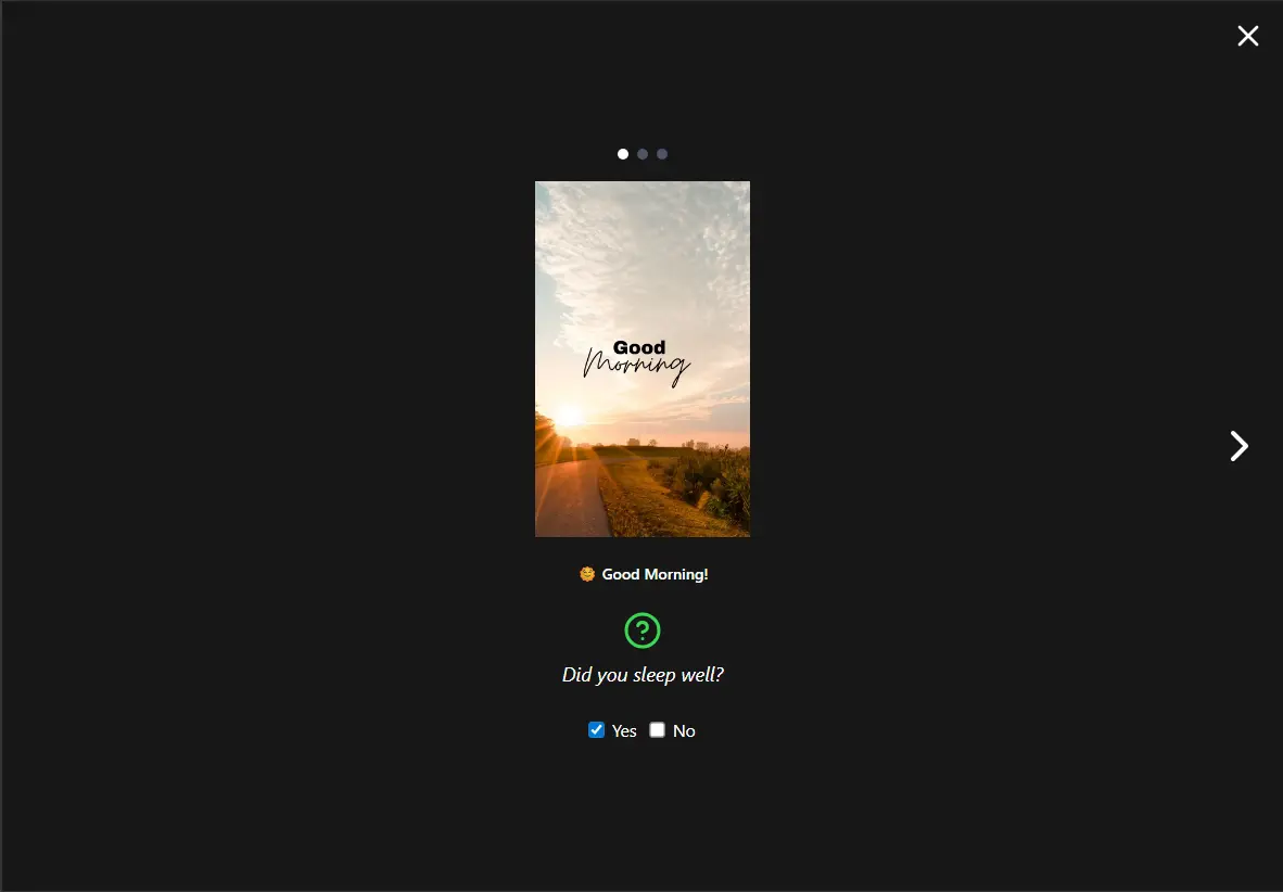 FirstThenBoard story view mode displaying single full-screen activity card for focused, step-by-step instruction without visual distractions